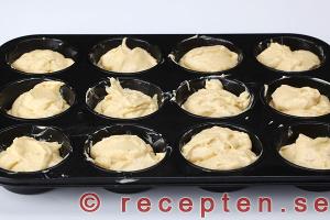 instruktion steg 7.3 bananmuffins