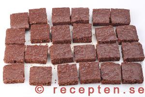 brownies klara att servera