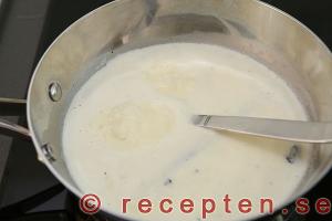 instruktion steg 4 pannacotta lchf