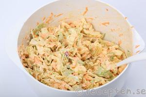 coleslaw steg 5: blandad coleslaw